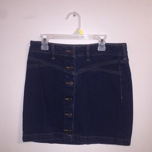 jean skirt